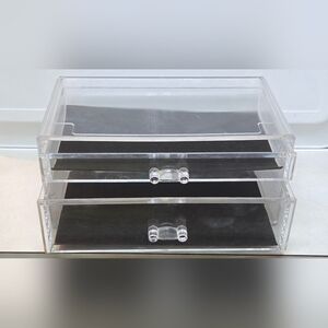 2 Drawer Acrylic Jewelry Organizer